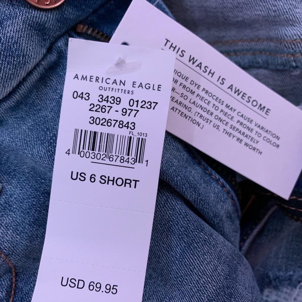 American eagle next level stretch distressed jeans